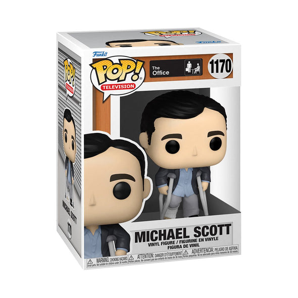 The Office - Michael Scott (Standing with Crutches) Pop! Vinyl Figure
