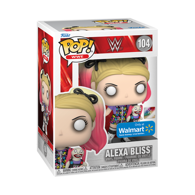WWE - Alexa Bliss (with Lilly) Exclusive Pop! Vinyl Figure