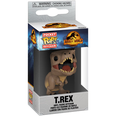 Jurassic World Dominion - T.Rex Pop! Vinyl Keychain