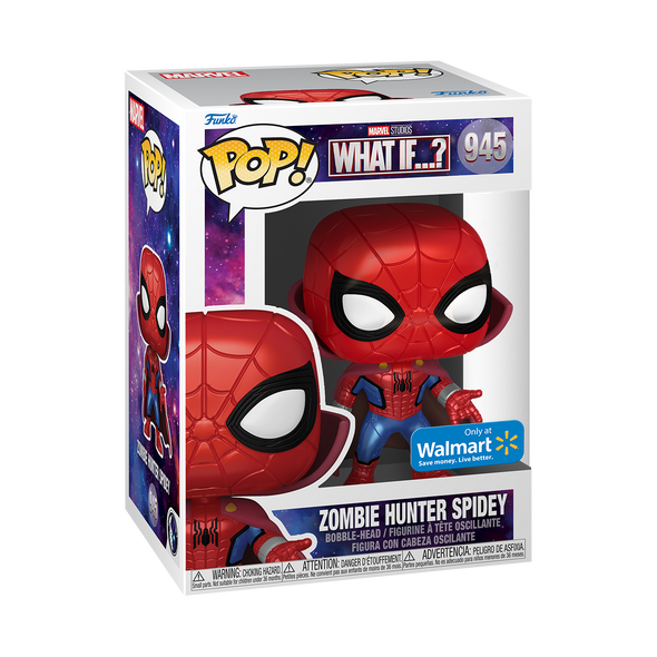 Marvel What If? - Zombie Hunter Spidey (Metallic) Exclusive Pop! Vinyl Figure