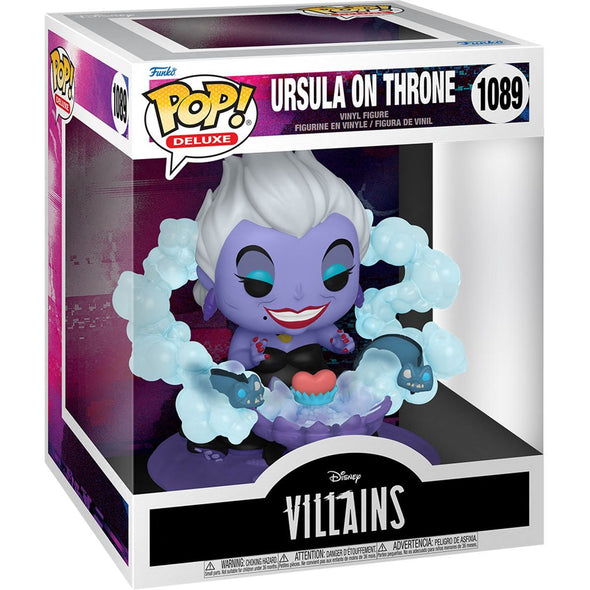 Disney Villains - Ursula On Throne Deluxe Pop! Vinyl Figure