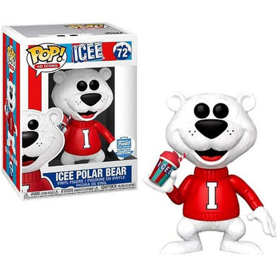 POP Ad Icons - ICEE Polar Bear (Red) Exclusive Pop! Vinyl Figure