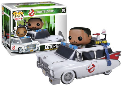 Ghostbusters Ecto-1 with Winston Zeddemore Pop! Vinyl Vehicle