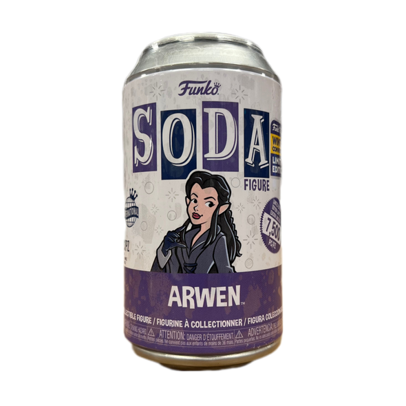 CCXP 2022 - Lord Of The Rings Arwen Soda Can Exclusive Vinyl Figure