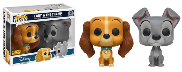 Lady and the Tramp 2-Pack Exclusive Pop! Vinyl Figures