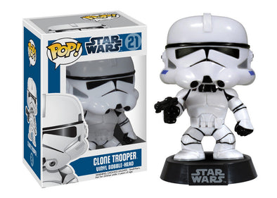 Star Wars Clone Trooper Pop Vinyl Bobble Head Figure