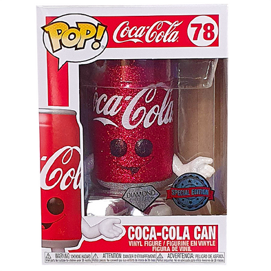 POP Foodies - Diamond Collection Coca-Cola Can Exclusive Pop! Vinyl Figure