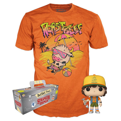 POP Tees - Stranger Things Dustin with Tools Pop with Tee Exclusive