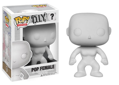 DIY Female Blank POP! Vinyl Figure