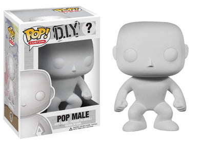 DIY Male Blank POP! Vinyl Figure