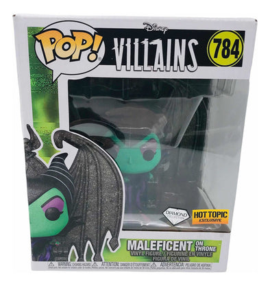 Disney Villains - Maleficent On Throne (Diamond Collection) Deluxe Exclusive Pop! Vinyl Figure