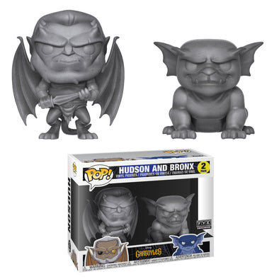 Gargoyles - Hudson & Bronx (Stone) Exclusive 2-Pack Pop! Vinyl Figures