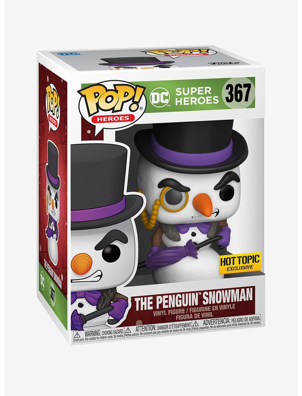 DC Holiday - The Penguin Snowman (2020) Exclusive POP! Vinyl Figure