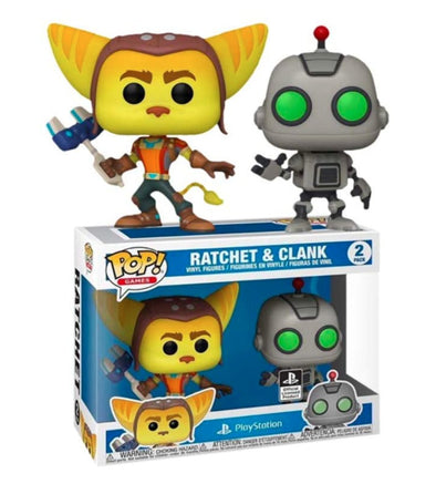 Ratchet and Clank - Ratchet and Clank 2-Pack Pop! Vinyl Figures