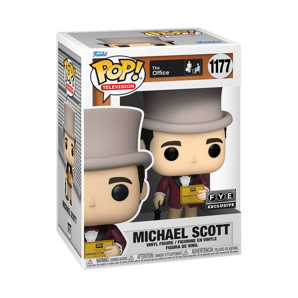 The Office - Michael Scott (Golden Ticket) Exclusive Pop! Vinyl Figure