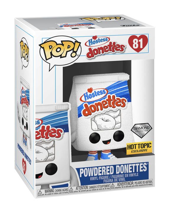 POP Foodies - Diamond Collection Powdered Donettes Exclusive Pop! Vinyl Figure