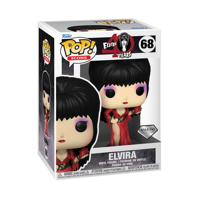 Elvira 40th Anniversary - Mistress of the Dark Diamond Collection Pop! Vinyl Figure