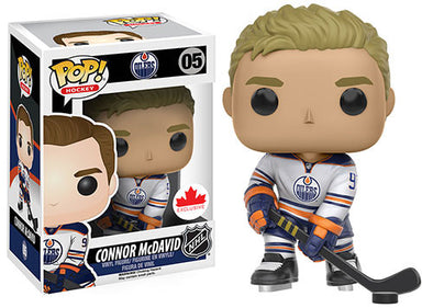 NHL - Oilers Connor McDavid (Away Jersey) Pop! Vinyl Figure