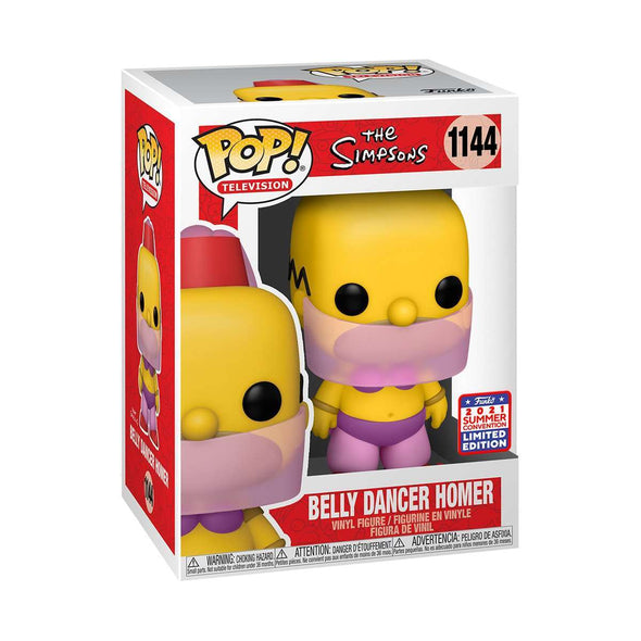 SDCC 2021 - The Simpsons Belly Dancer Homer Exclusive Pop! Vinyl Figure