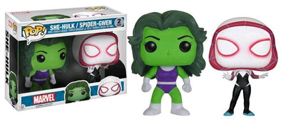 Marvel Universe - She-Hulk & Spider Gwen Pop! Vinyl Figure 2-pack