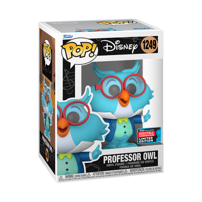NYCC 2022 - Disney Adventures in Music Professor Owl Exclusive POP! Vinyl Figure