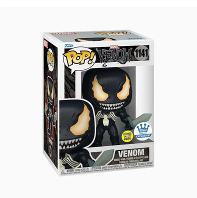 Marvel Venom - Venom (with Hammer and Sword) Glow-In-The-Dark Exclusive Pop! Vinyl Figure