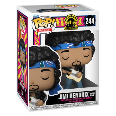 POP Rocks - Jimi Hendrix (Live in Maui Jacket) POP! Vinyl Figure