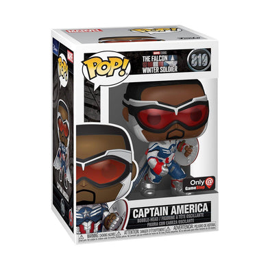 Marvel The Falcon and The Winter Soldier - Captain America (Action Pose) Exclusive Pop! Vinyl Figure
