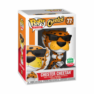 POP Ad Icons - Cheetos Chester Cheetah Diamond Edition Exclusive Pop! Vinyl Figure