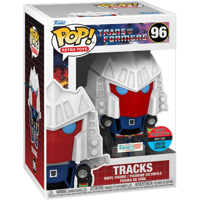 NYCC 2021 - POP Retro Toys The Transformers Tracks Exclusive POP! Vinyl Figure