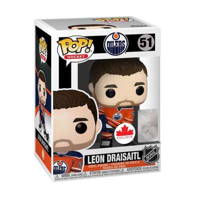 NHL - Oilers Leon Draisaitl (Home Jersey - CDN Exclusive) Pop! Vinyl Figure