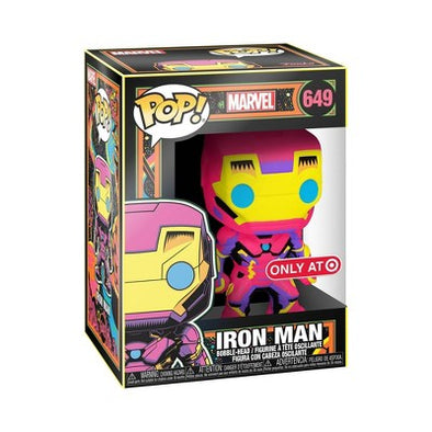 Marvel Black Light - Iron Man Exclusive Pop! Vinyl Figure