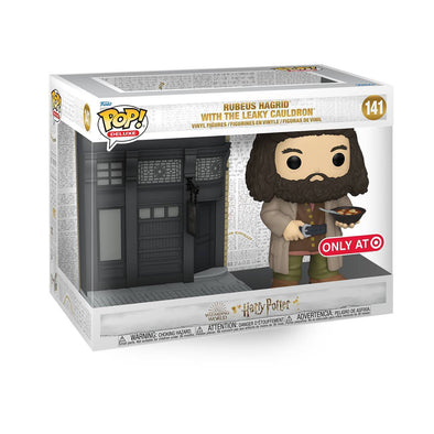 Harry Potter - Rubeus Hagrid Diagon Alley (with The Leaky Cauldron) Exclusive Deluxe Pop! Vinyl Figure