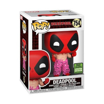 ECCC 2021 - Marvel Deadpool (Teddy Bear Pants) Exclusive Pop! Vinyl Figure