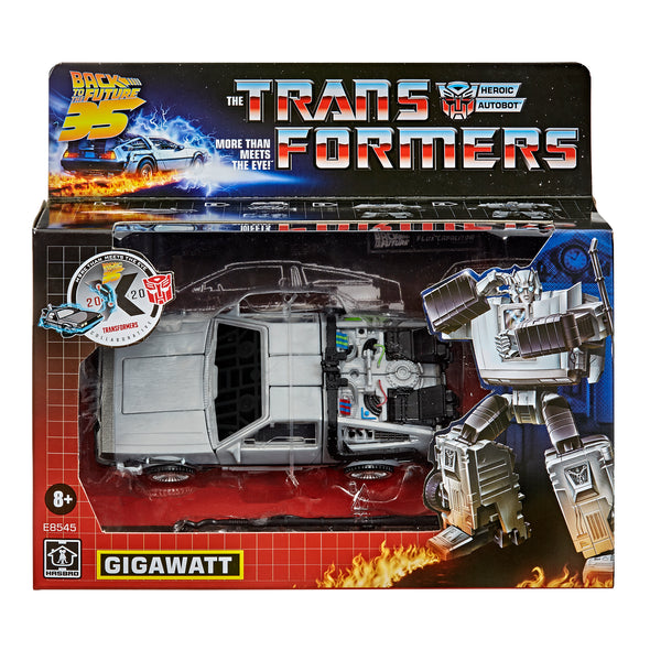 Transformers Crossovers - Gigawatt Delorean Figure