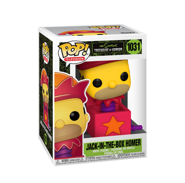 The Simpsons - Treehouse of Horrors Jack-In-The-Box Homer Pop! Vinyl Figure