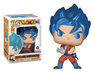 Dragonball Z - SSGSS Goku (Kamehameha) Exclusive Pop! Vinyl Figure