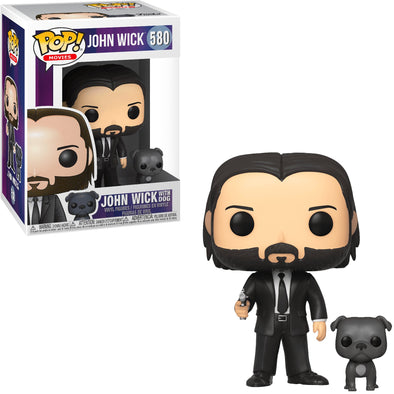 John Wick Series - John Wick with Dog Pop! Vinyl Figure