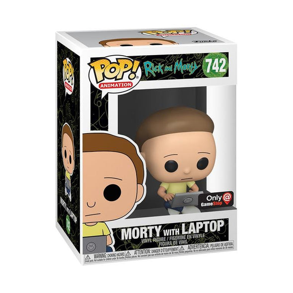 Rick and Morty - Morty With Laptop Exclusive Pop! Vinyl Figure