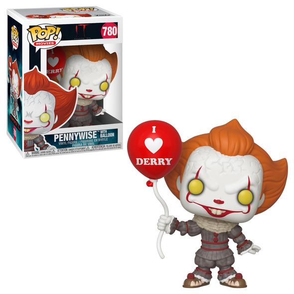 IT: Chapter Two (2019) - Pennywise (/w Derby Balloon) Pop! Vinyl Figure