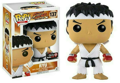 Street Fighter - Exclusive Ryu (White Headband) POP! Vinyl Figure