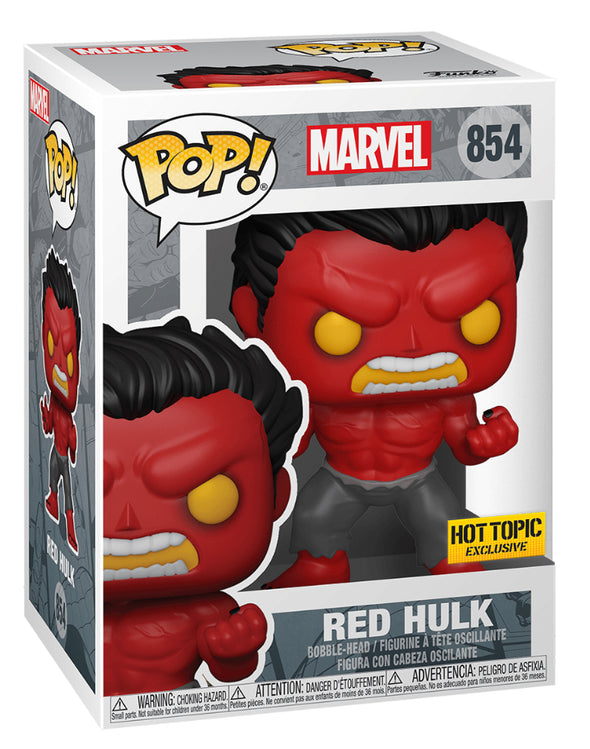 Marvel - Red Hulk Exclusive Pop! Vinyl Figure