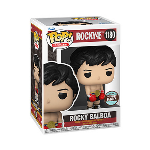 Rocky 45th - Rocky Balboa (with Belt) Specialty Series Exclusive Pop! Vinyl Figure