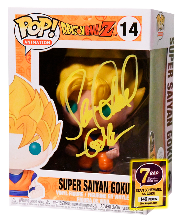 Dragonball Z - Super Saiyan Goku Autographed Pop! Vinyl Figure