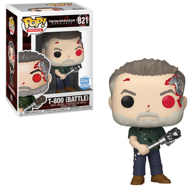 Terminator Dark Fate  - T-800 (Battle Damaged) Exclusive POP! Vinyl Figure