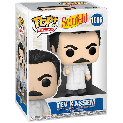 POP TV Seinfeld - Yev Kassem (Soup Nazi) Pop Vinyl Figure
