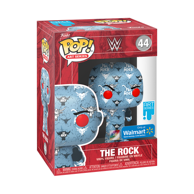 Funko POP! Art Series: WWE - The Rock Exclusive Pop! Vinyl Figure