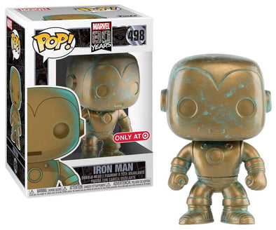 Marvel 80th - Iron Man (Patina) Exclusive Pop! Vinyl Figure