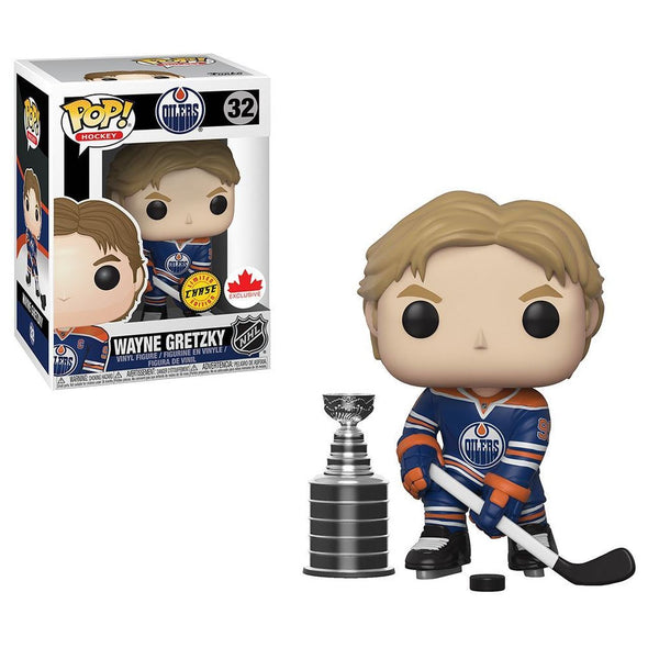 NHL - Oilers Wayne Gretzky (Home) Chase Pop! Vinyl Figure