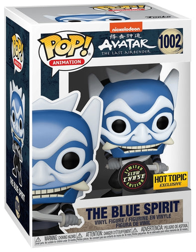 Avatar - Zuko The Blue Spirit Glow-In-The-Dark Chase Exclusive Pop! Vinyl Figure